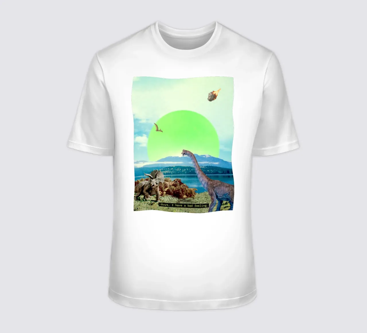 Guys, I have a bad feeling... (The Meteorite) camiseta de MsGonzalez