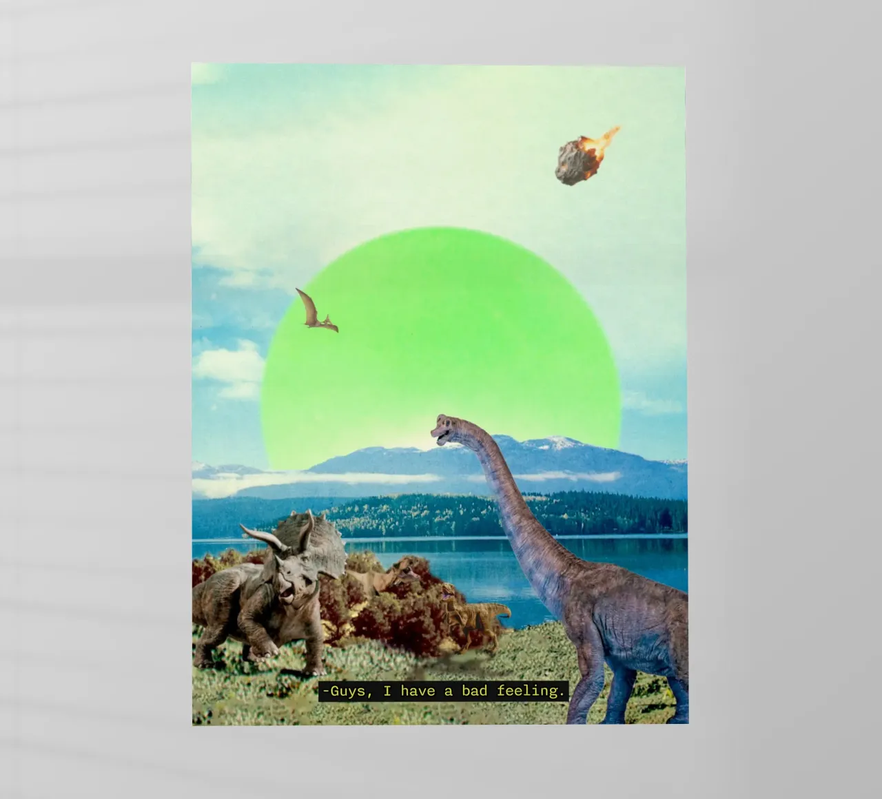 Guys, I have a bad feeling... (The Meteorite) pellicola backlit da MsGonzalez