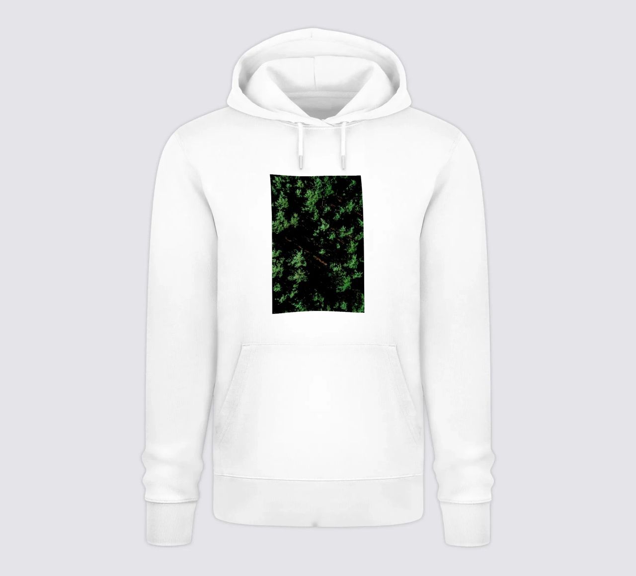 Pattern Forest felpa con cappuccio da Sebastian Hilgetag