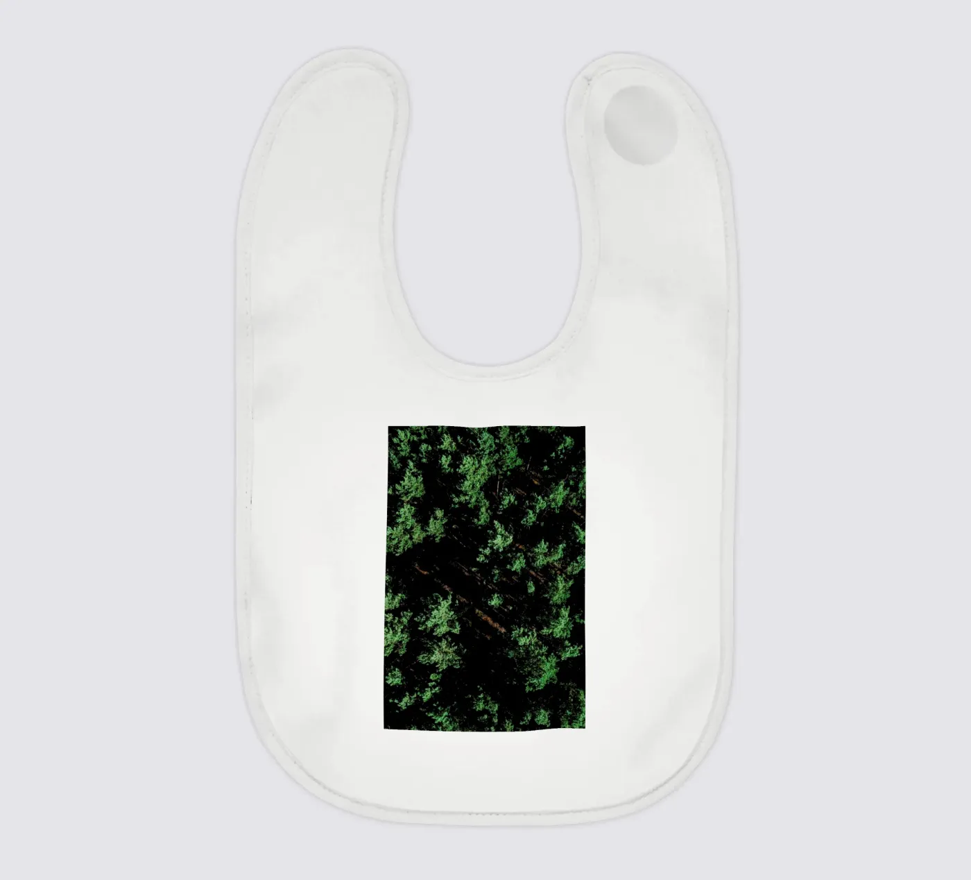 Pattern Forest baby bib by Sebastian Hilgetag