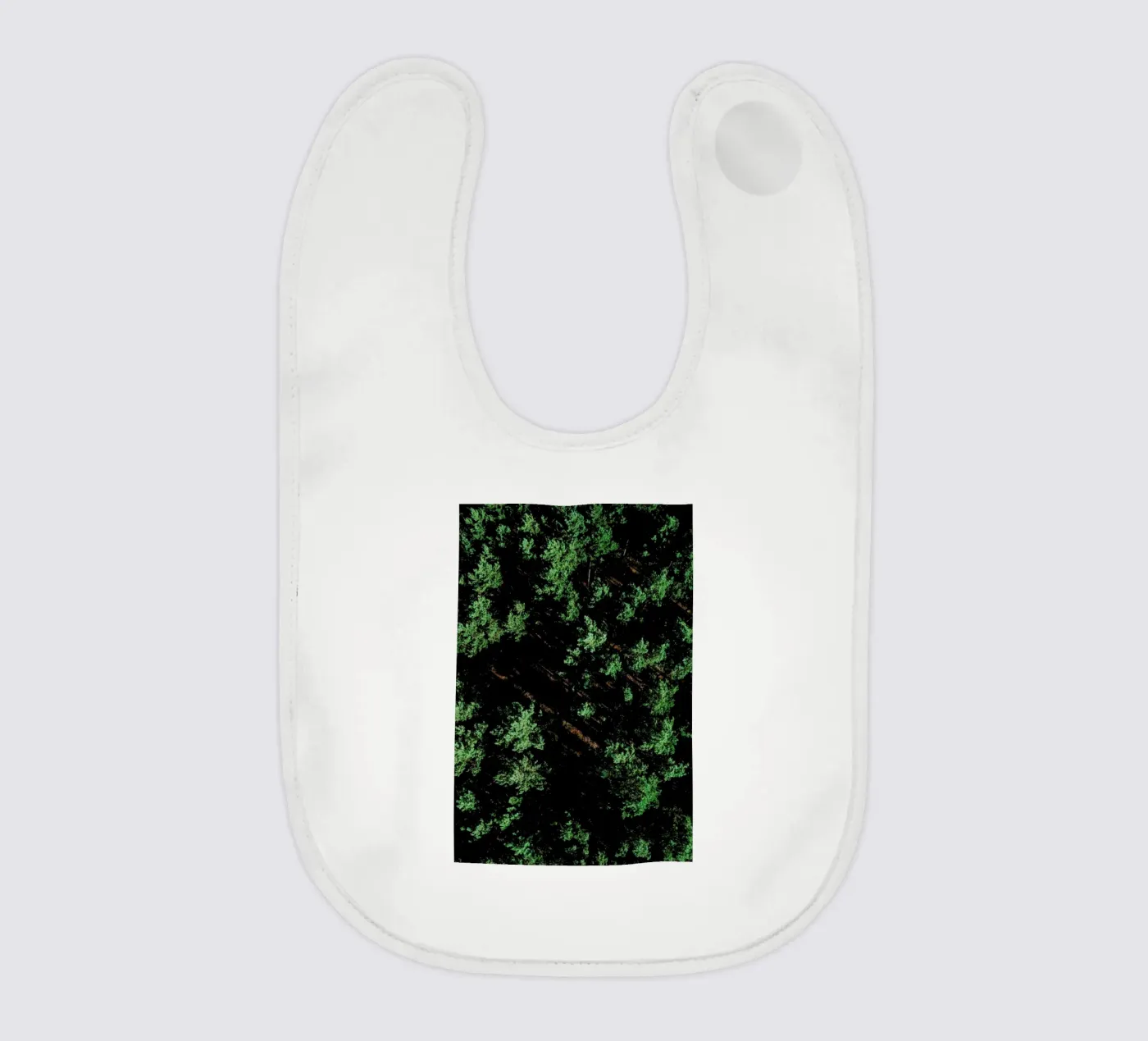 Pattern Forest baby slabbetje van Sebastian Hilgetag