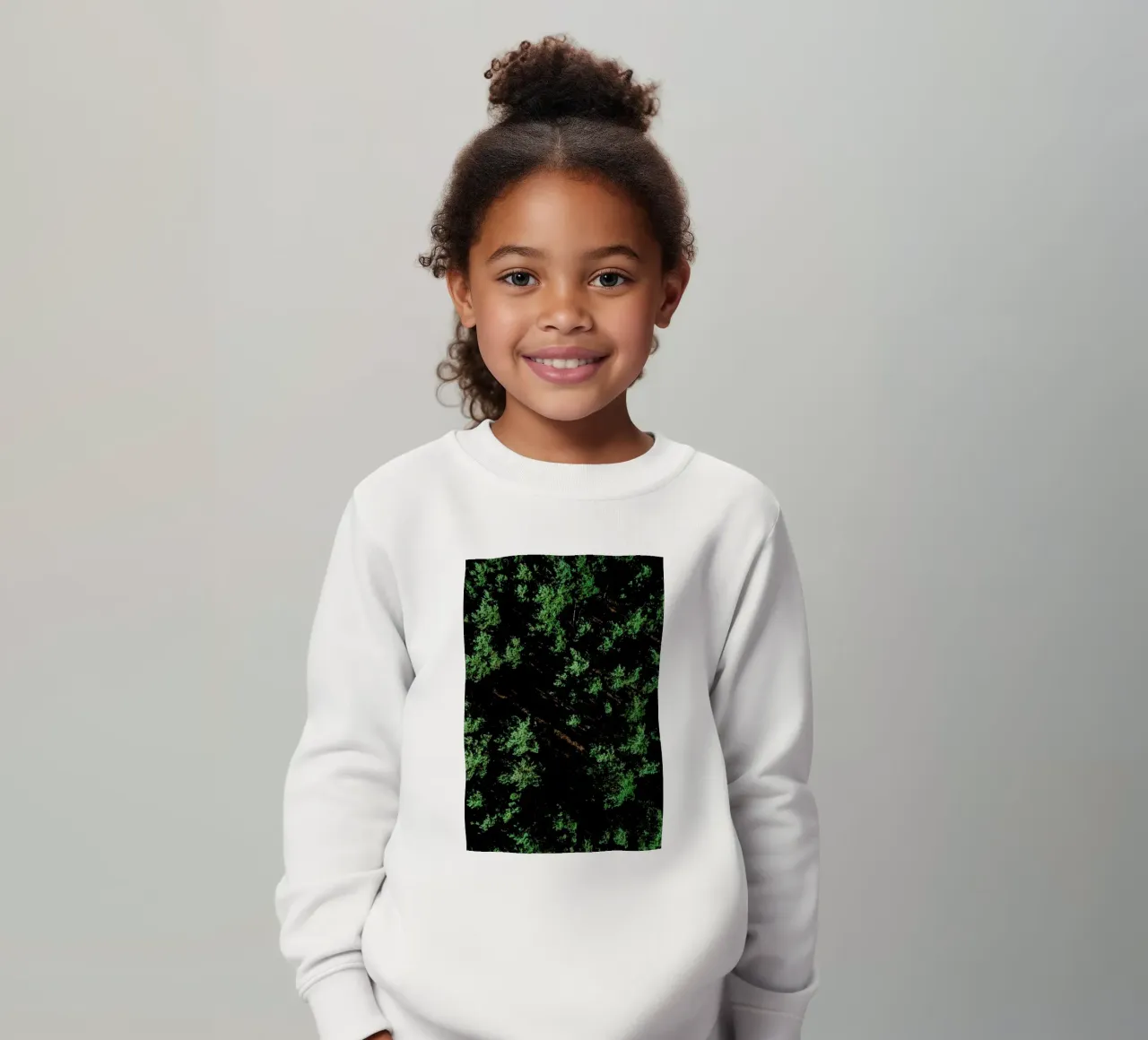 Pattern Forest felpa bambino da Sebastian Hilgetag