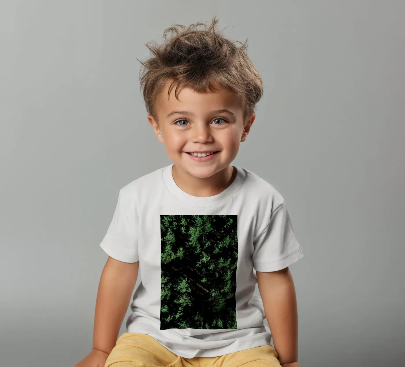 Pattern Forest kinder t-shirt van Sebastian Hilgetag