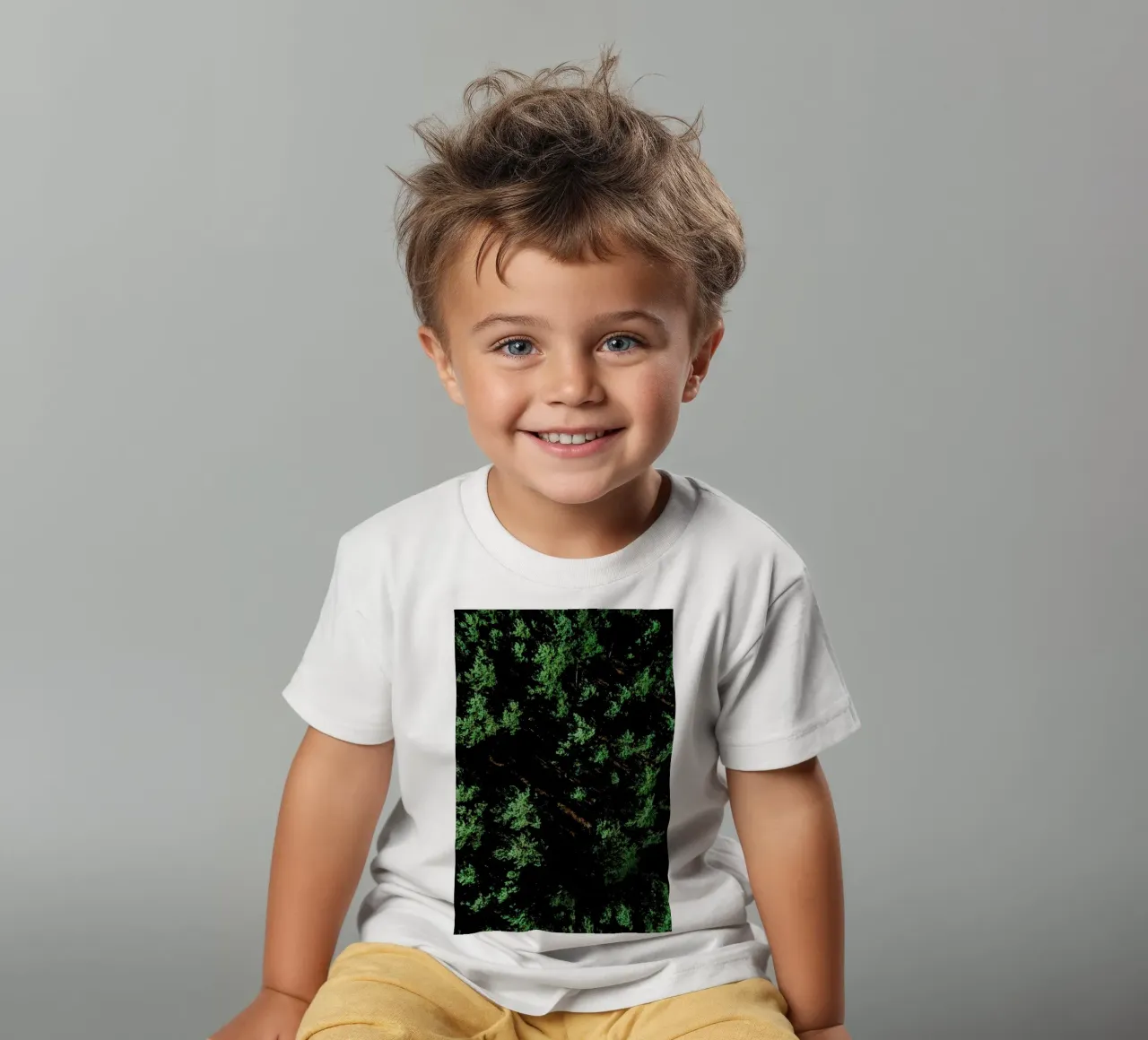 Pattern Forest Kinder T-Shirt von Sebastian Hilgetag