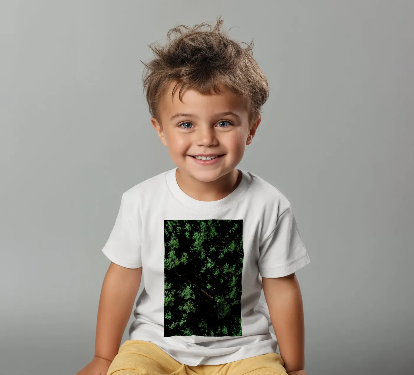 Pattern Forest kinder t-shirt van Sebastian Hilgetag