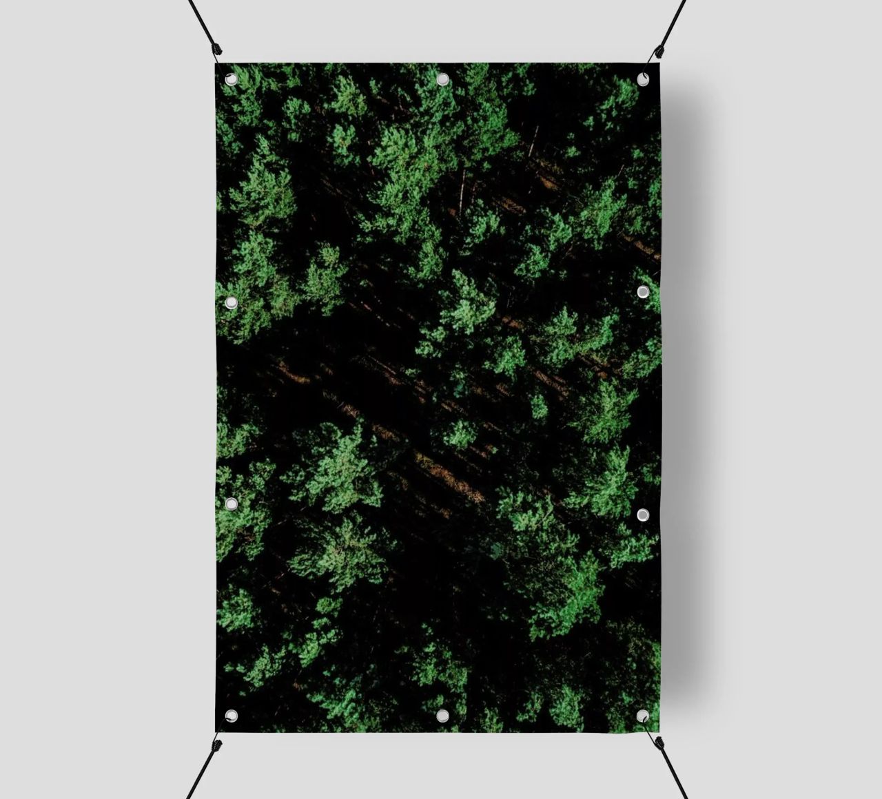Pattern Forest telo in pvc da Sebastian Hilgetag