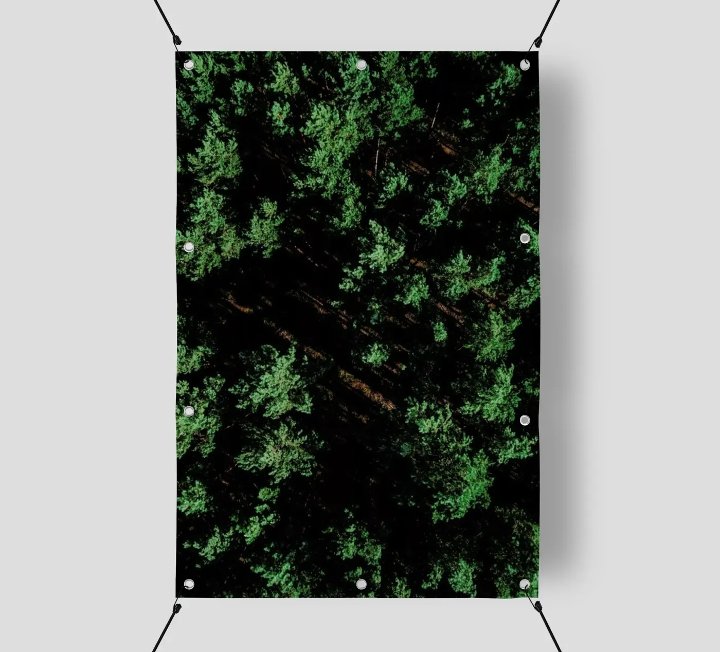 Pattern Forest telo in pvc da Sebastian Hilgetag