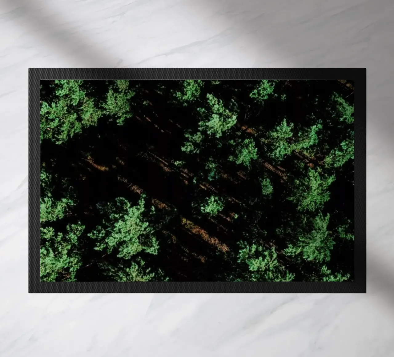 Pattern Forest paillasson de Sebastian Hilgetag