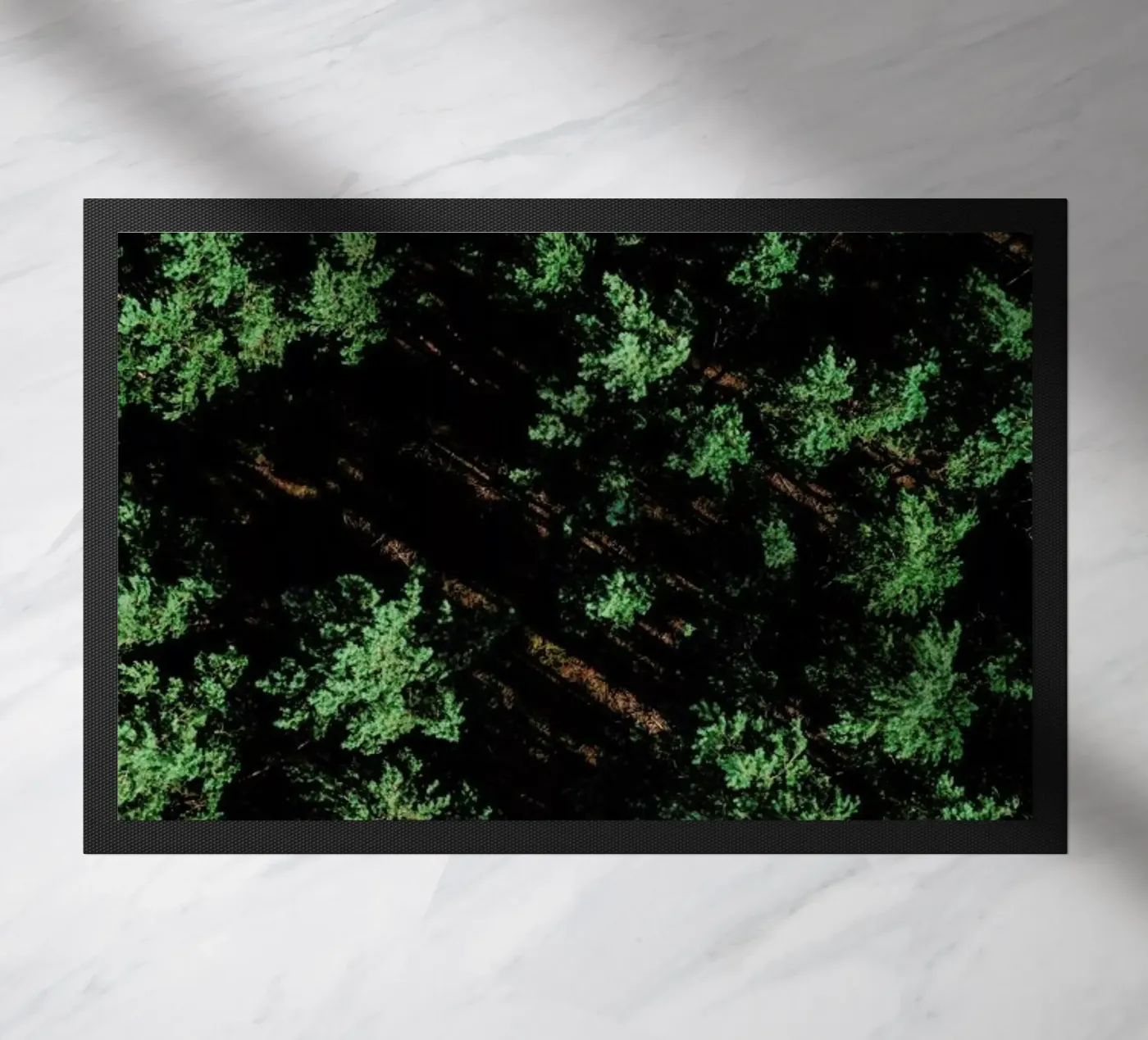 Pattern Forest paillasson de Sebastian Hilgetag