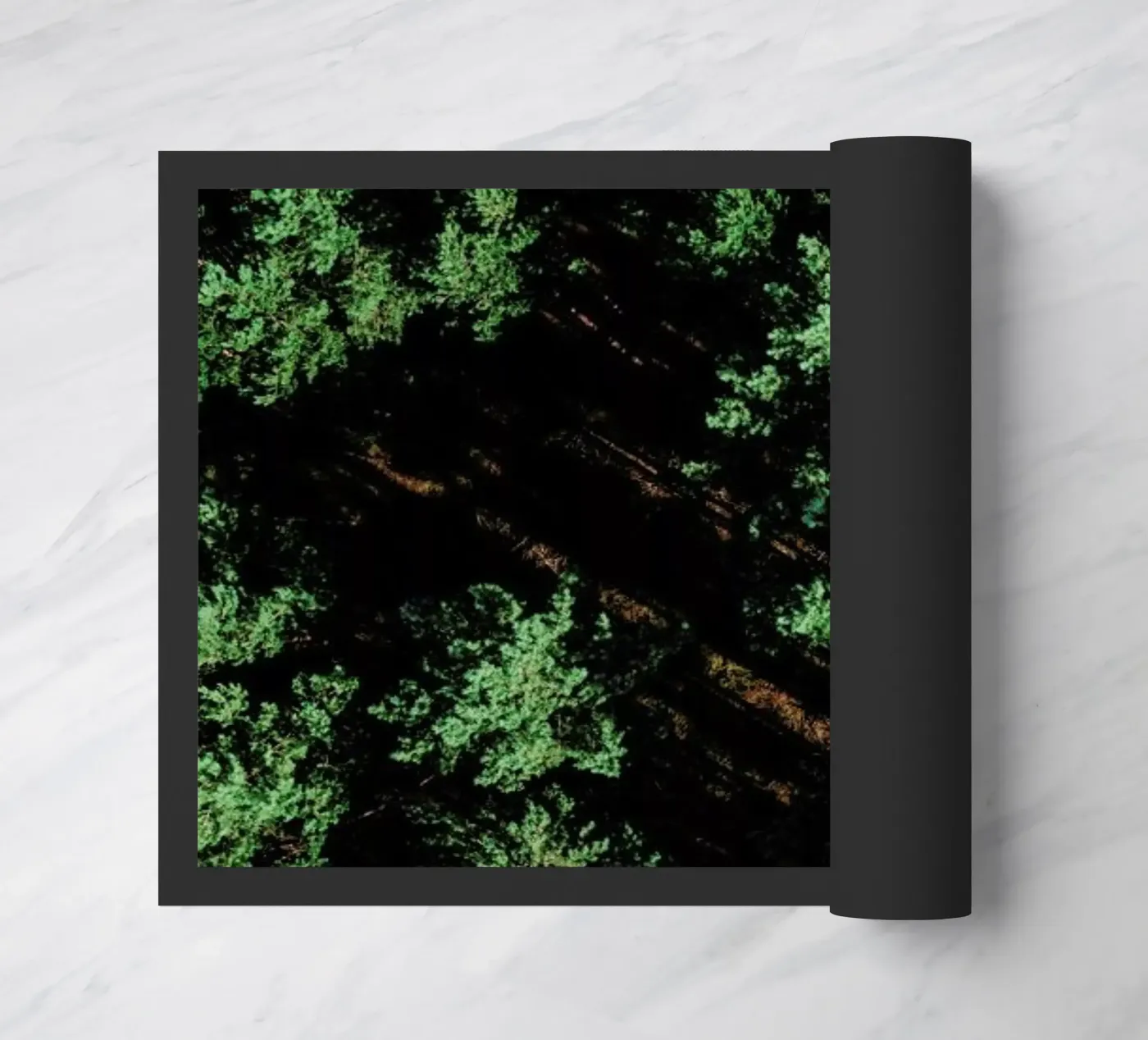 Pattern Forest Fußmatte von Sebastian Hilgetag