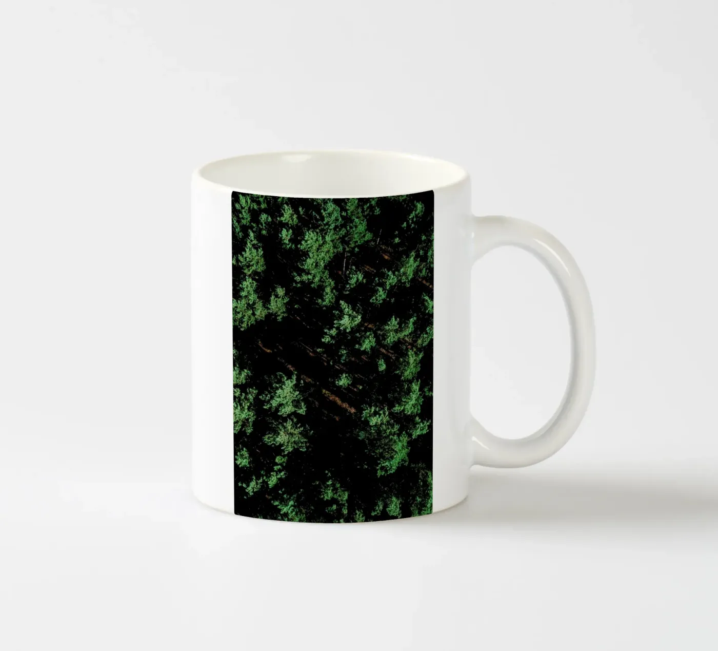 Pattern Forest ceramic mug by Sebastian Hilgetag