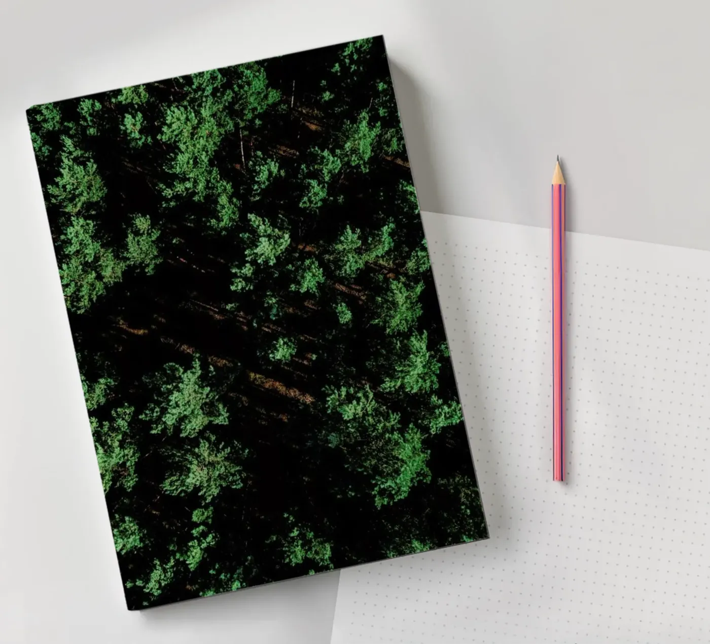 Pattern Forest notitieboek van Sebastian Hilgetag