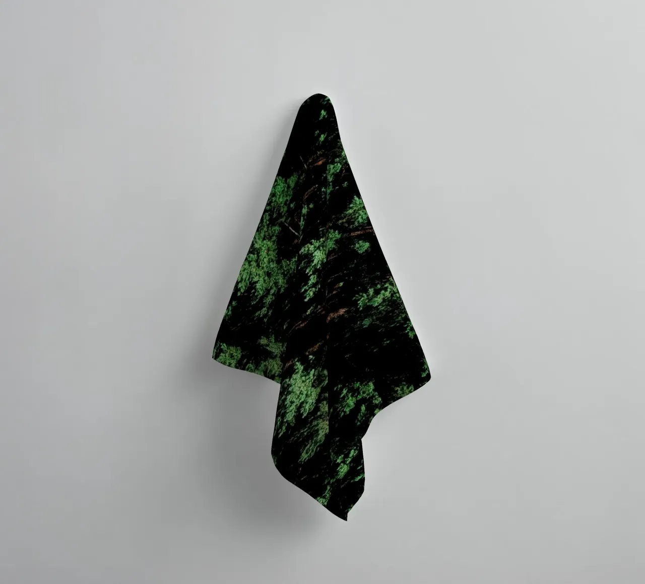 Pattern Forest badhanddoek van Sebastian Hilgetag