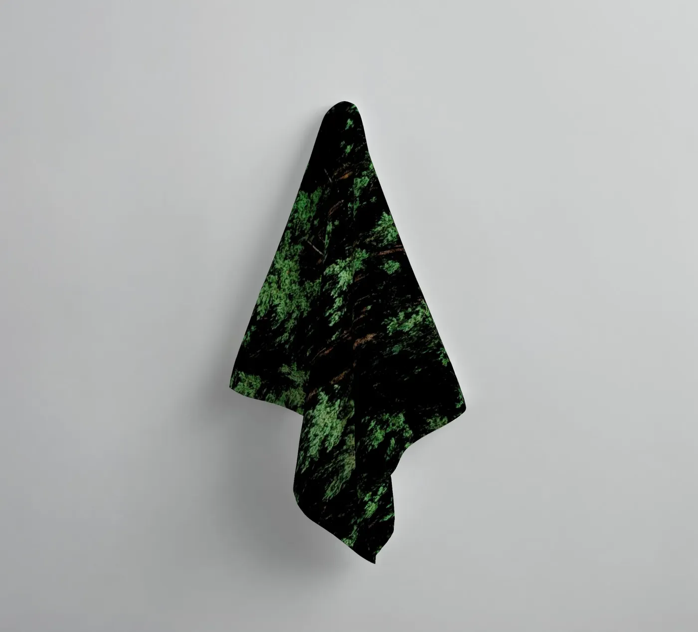 Pattern Forest badhanddoek van Sebastian Hilgetag