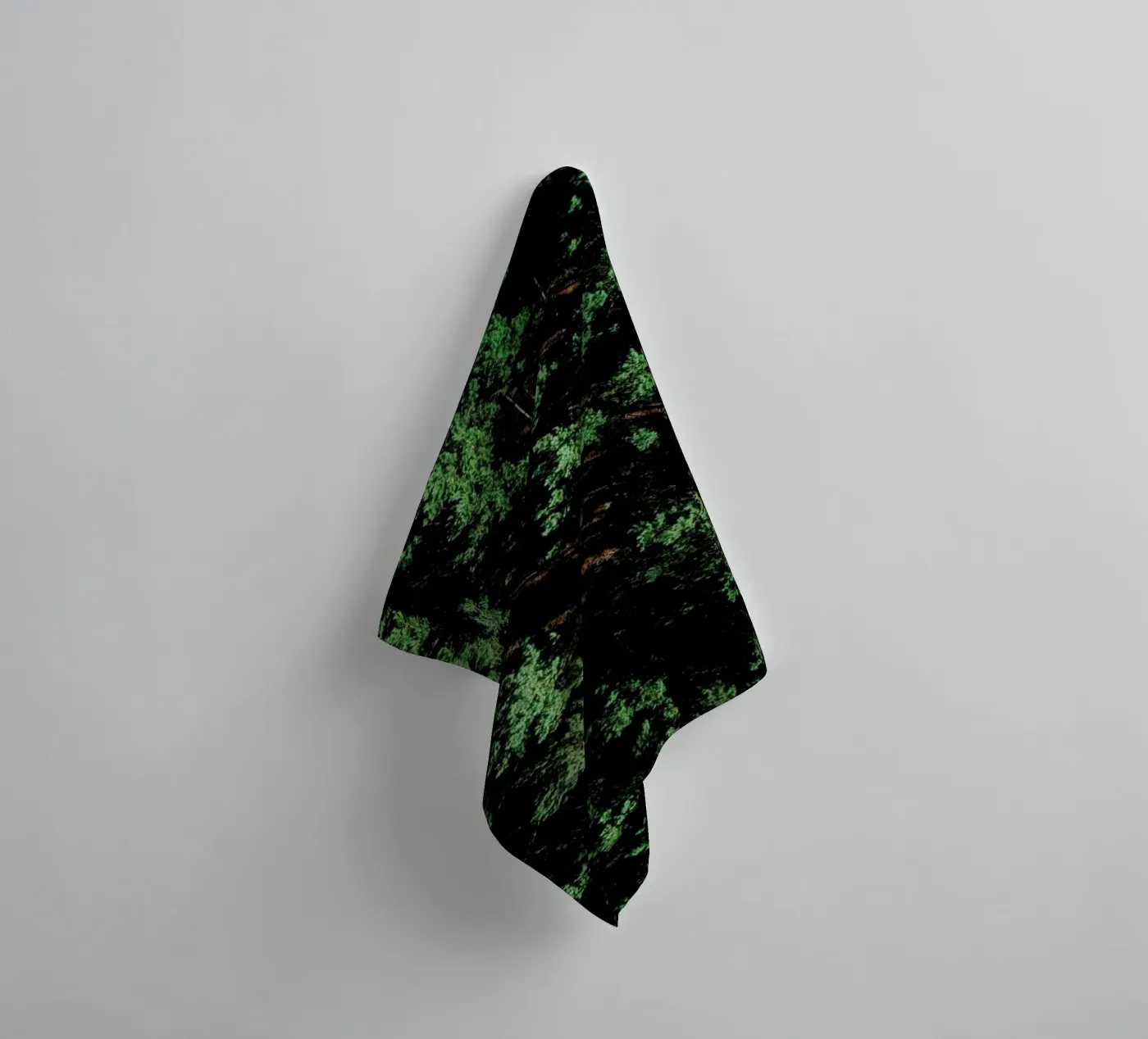 Pattern Forest badhanddoek van Sebastian Hilgetag