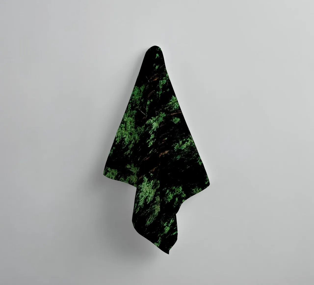 Pattern Forest badhanddoek van Sebastian Hilgetag