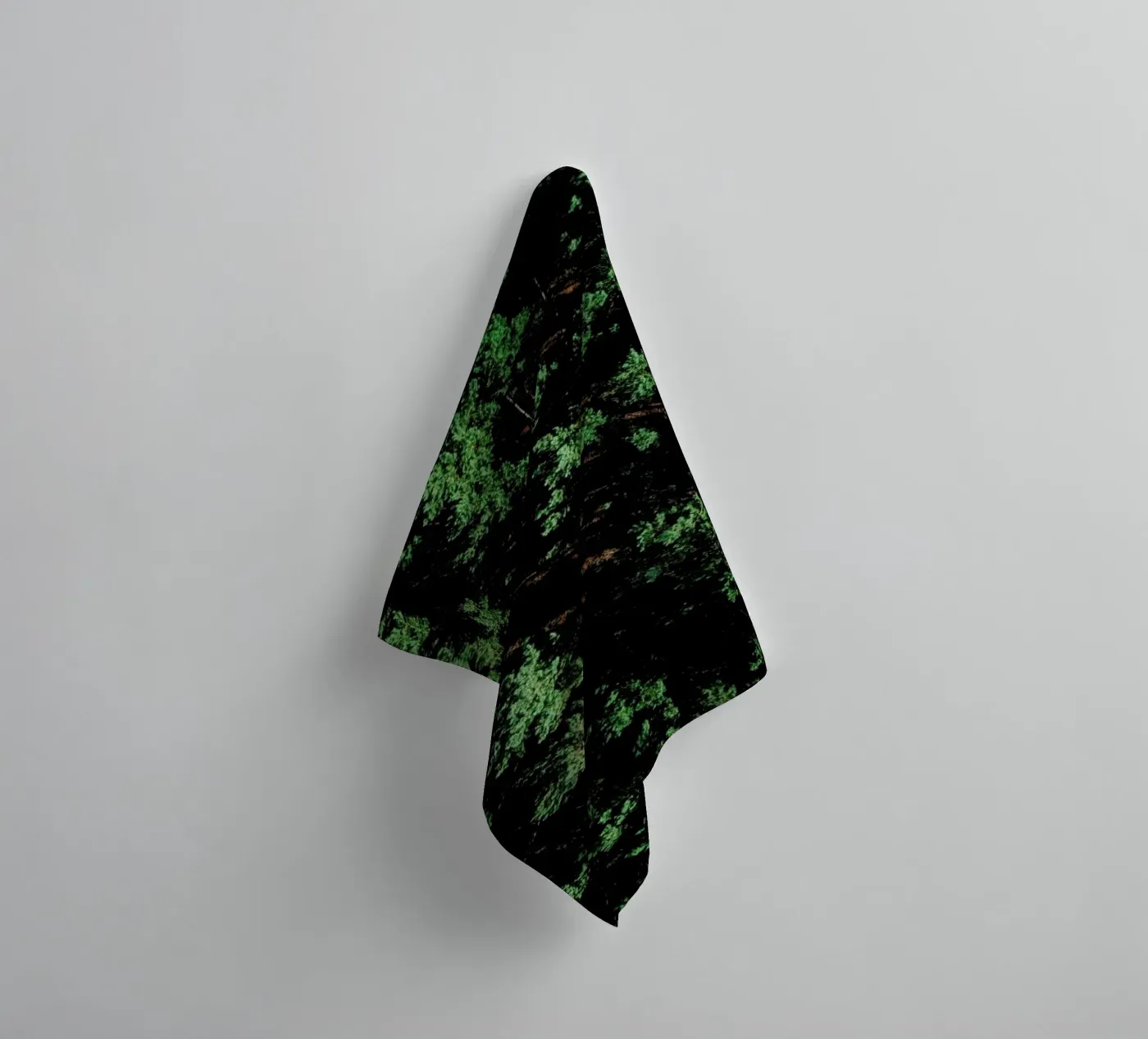 Pattern Forest badhanddoek van Sebastian Hilgetag
