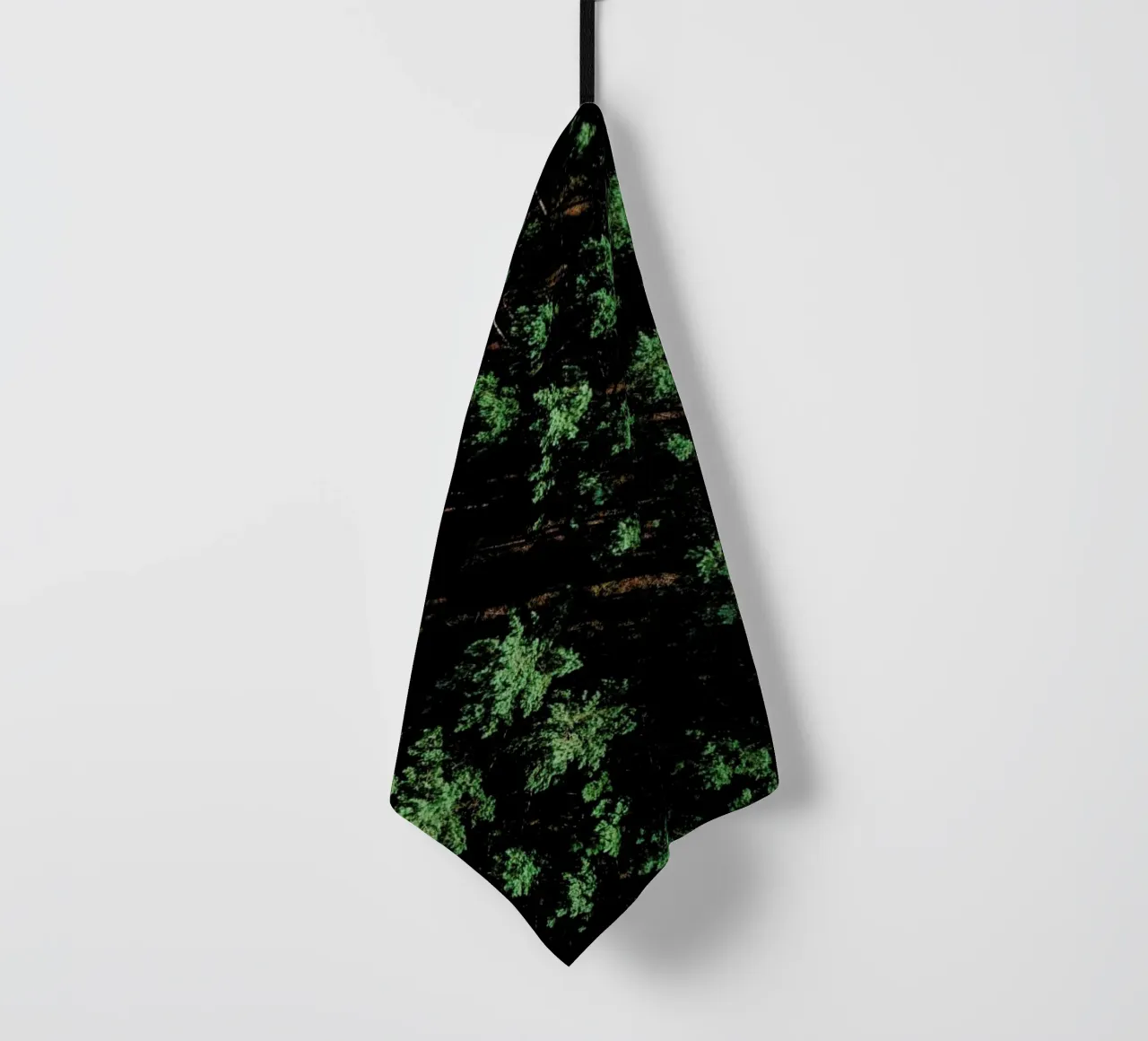 Pattern Forest tea towel by Sebastian Hilgetag