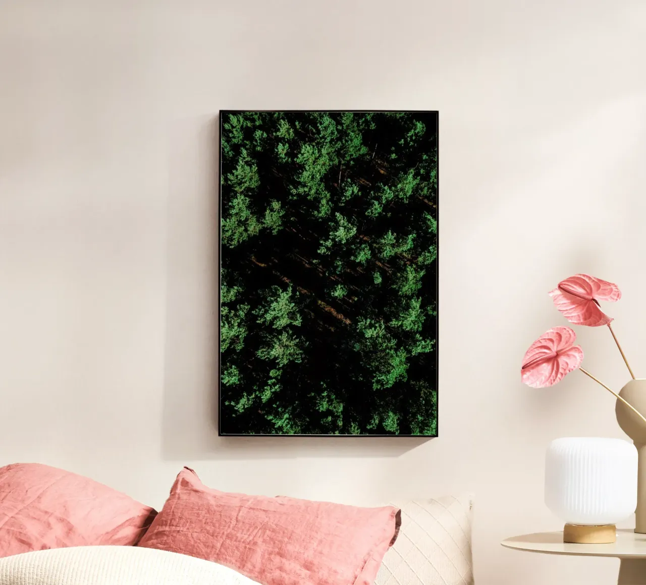 Pattern Forest plexiglas de Sebastian Hilgetag