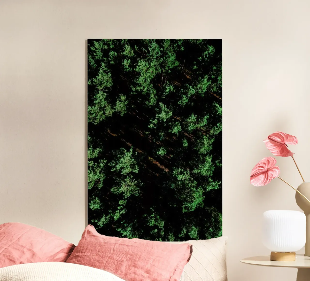 Pattern Forest plexiglas de Sebastian Hilgetag