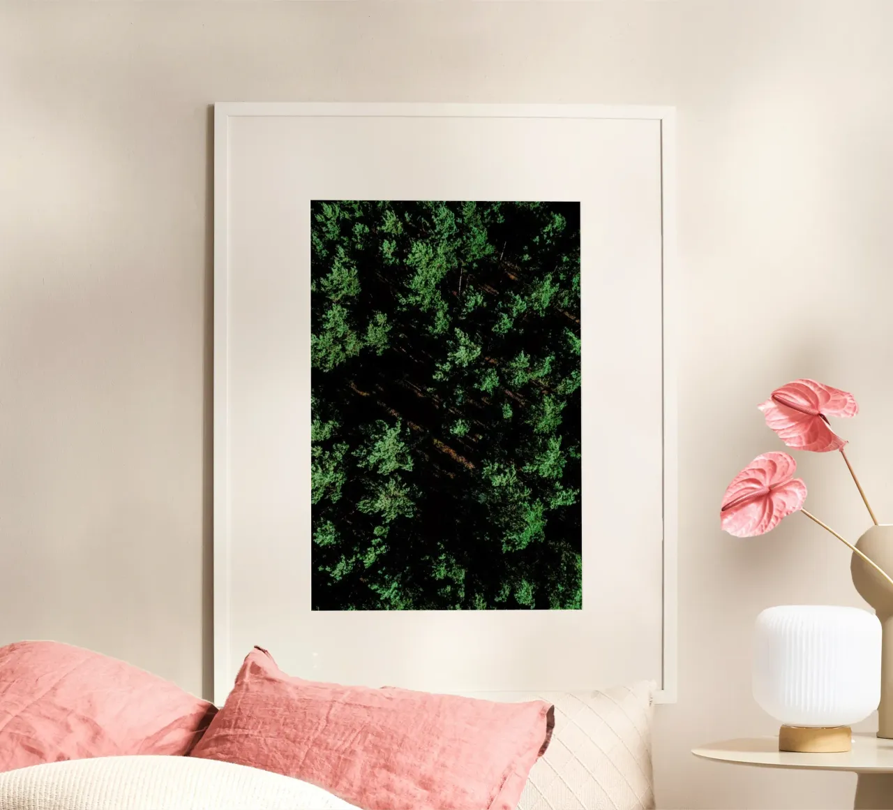 Pattern Forest poster de Sebastian Hilgetag