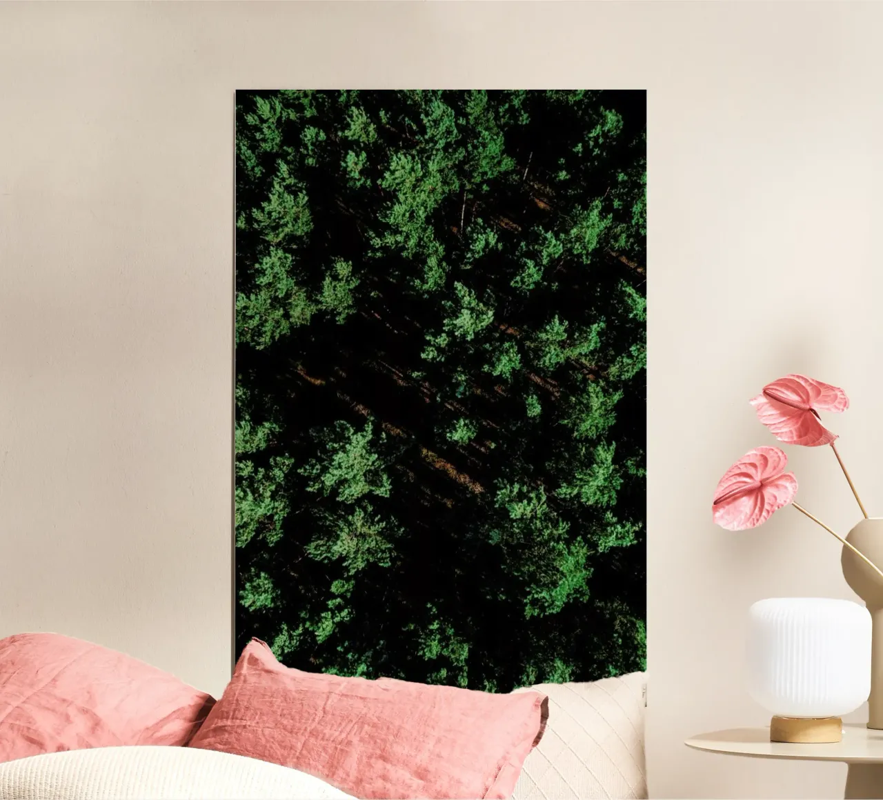 Pattern Forest poster de Sebastian Hilgetag