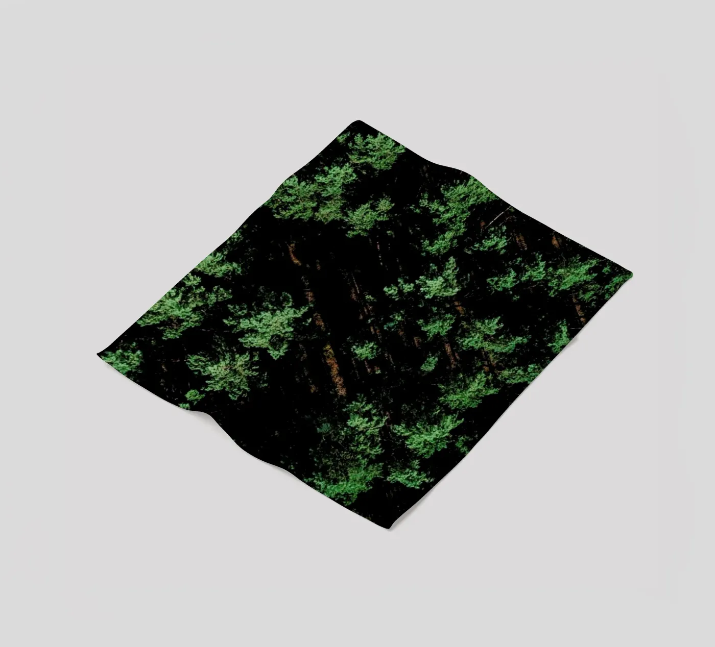 Pattern Forest plaid polaire de Sebastian Hilgetag