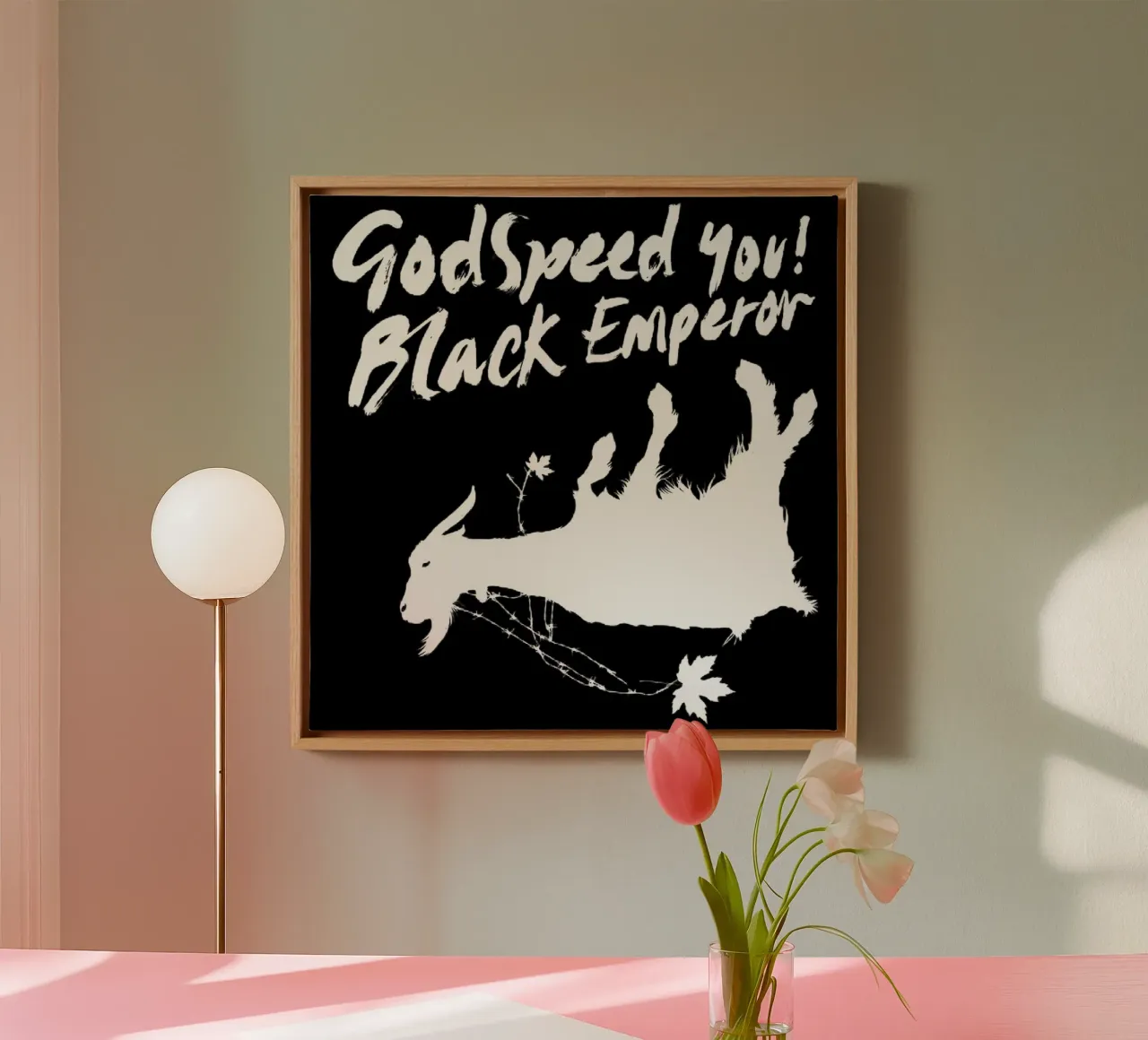 Godspeed You! Black Emperor tela con Cornice a cassetta da adaptionate