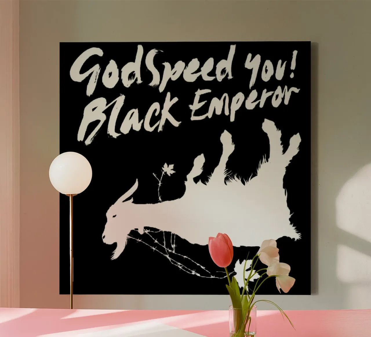 Godspeed You! Black Emperor tela con Cornice a cassetta da adaptionate