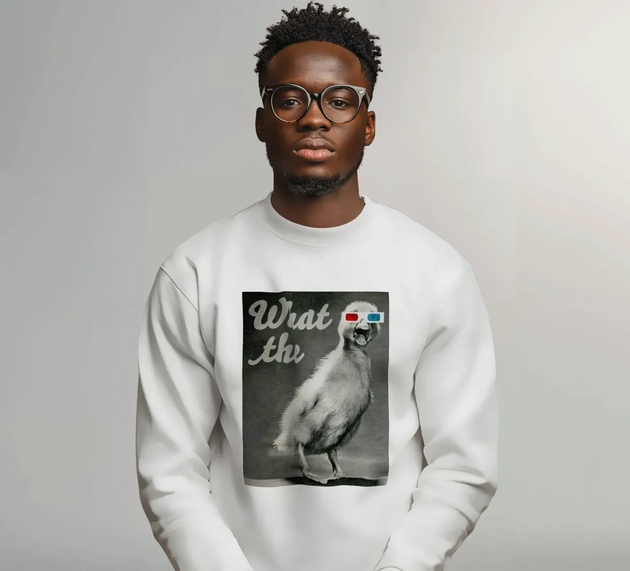 What the duck sweatshirt by MsGonzalez