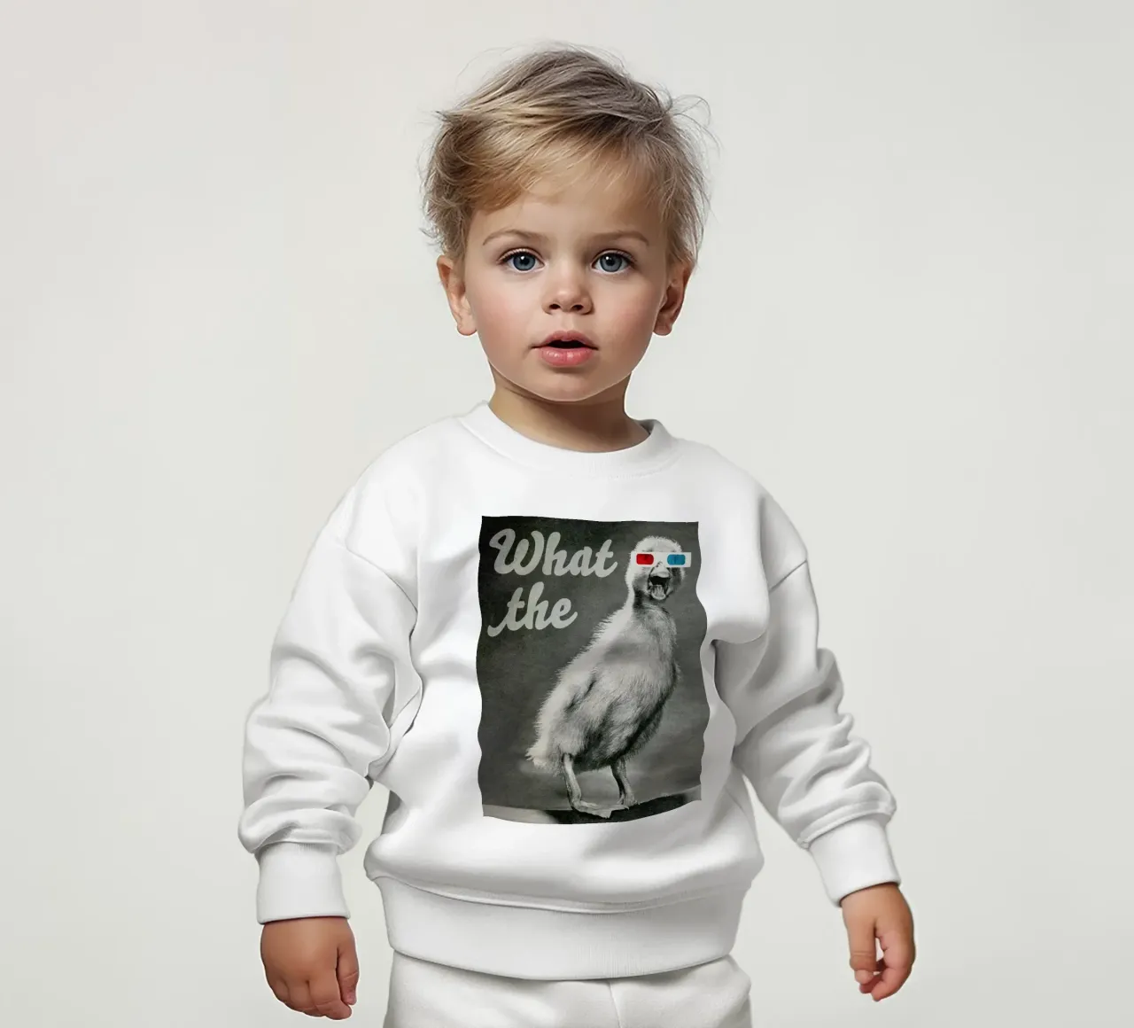 What the duck Baby Sweatshirt von MsGonzalez