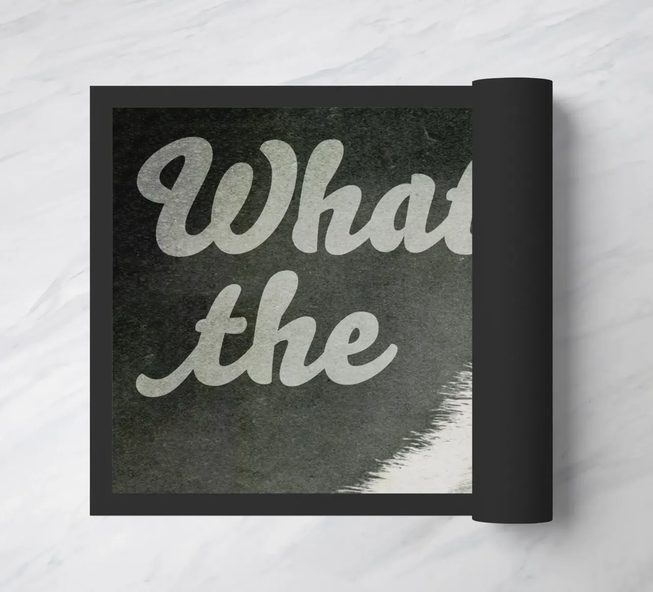 What the duck doormat by MsGonzalez