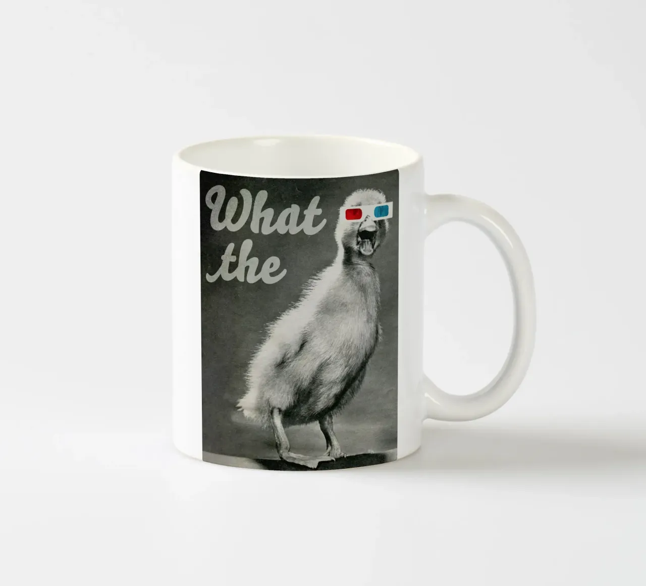 What the duck Keramik Tasse von MsGonzalez