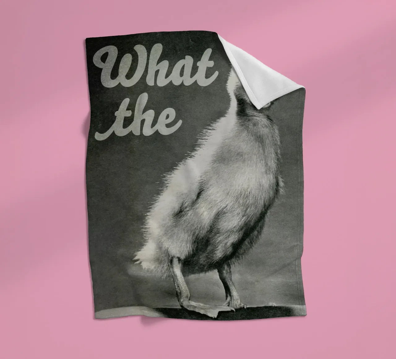 What the duck manta de franela de MsGonzalez