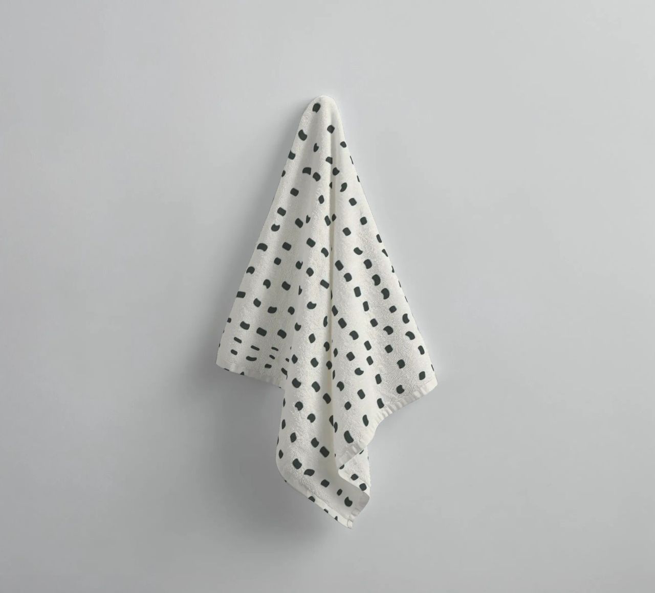 Stampa minimalista di tratti astratti - Parete moderna nordica Boho asciugamano da bagno da NorwesClub