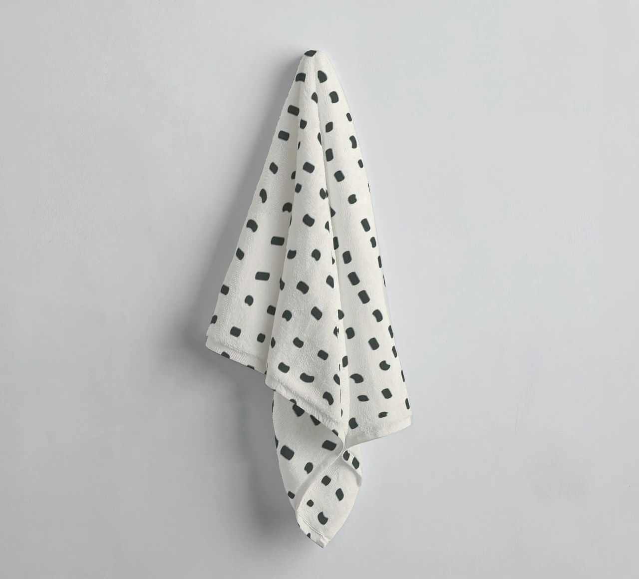 Stampa minimalista di tratti astratti - Parete moderna nordica Boho asciugamano da bagno da NorwesClub