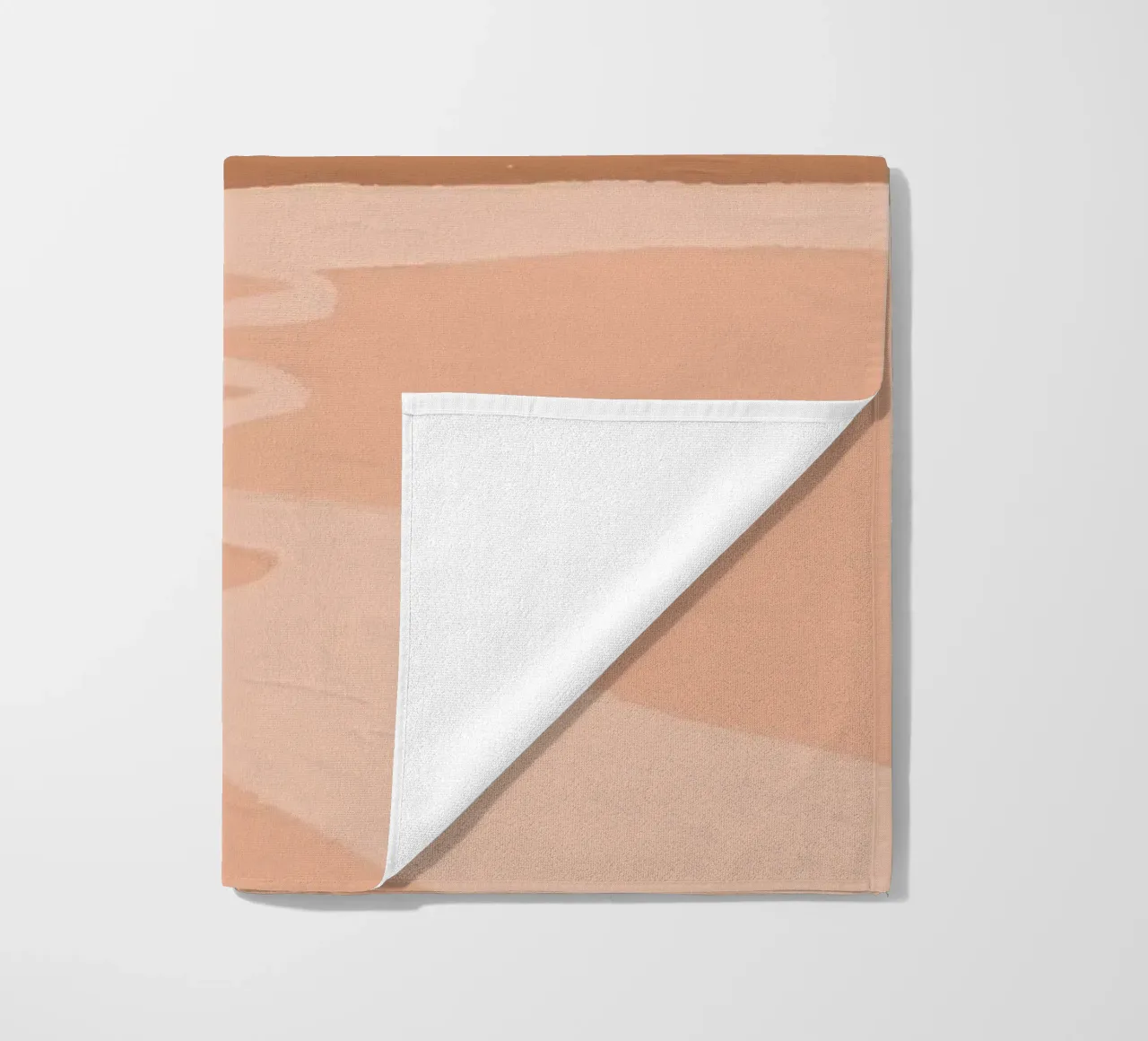 Desert Dreams Pastel Landscape | Abstract Boho Mountain Art beach towel by NorwesClub