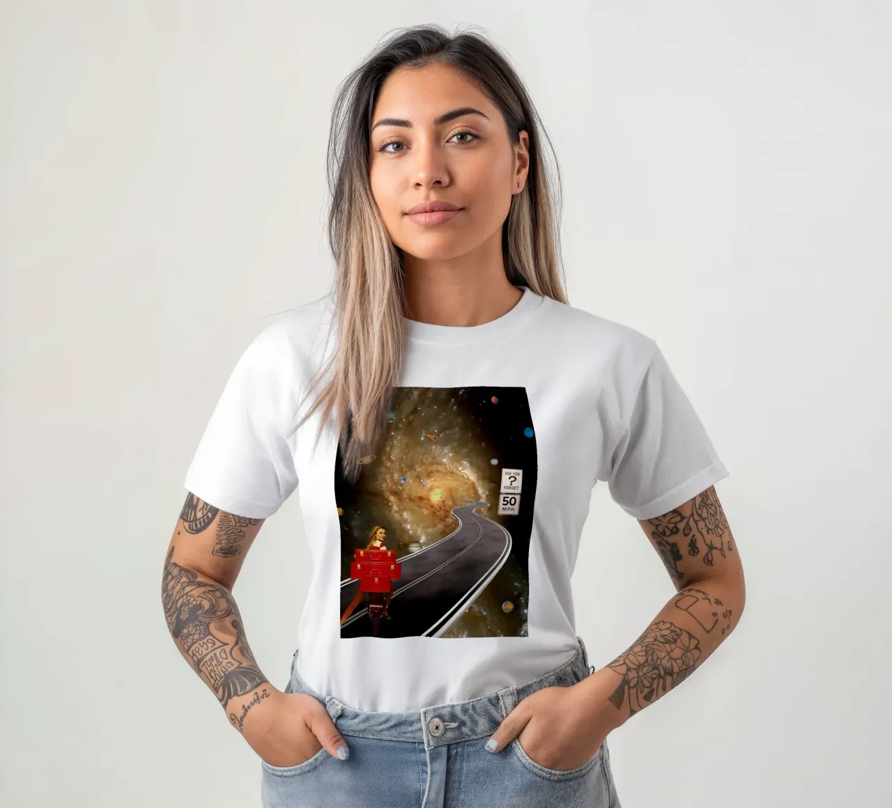 Did you forget? Space Trip t-shirt da MsGonzalez