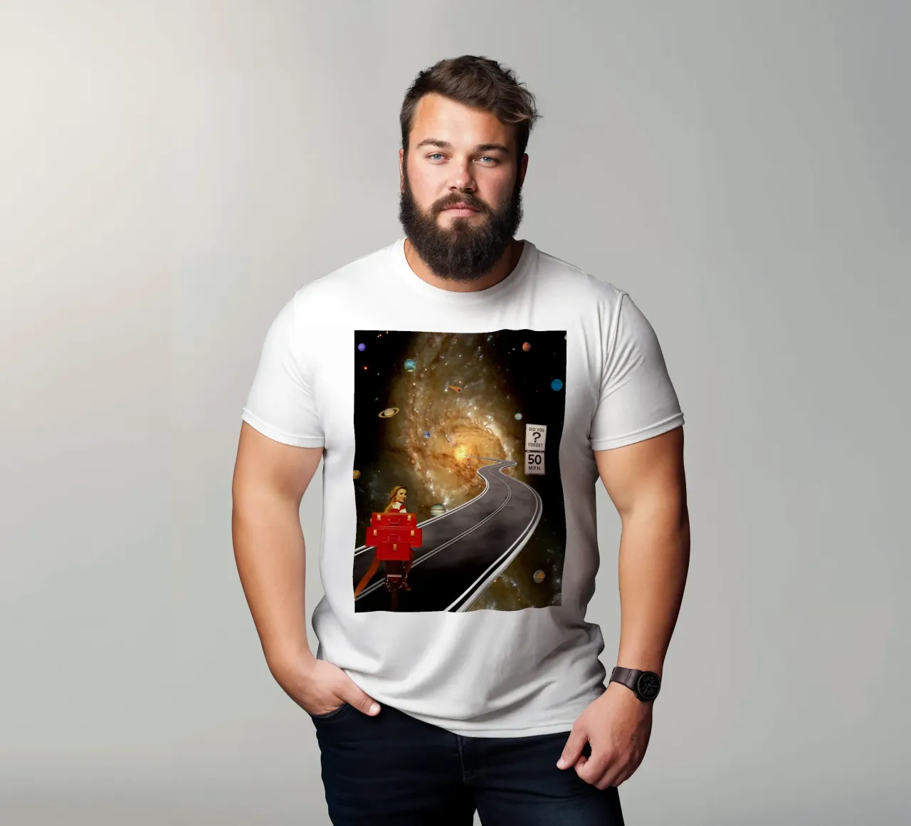 Did you forget? Space Trip t-shirt da MsGonzalez