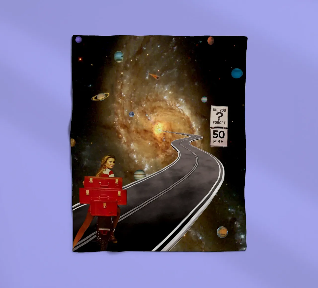 Did you forget? Space Trip coperta in pile da MsGonzalez
