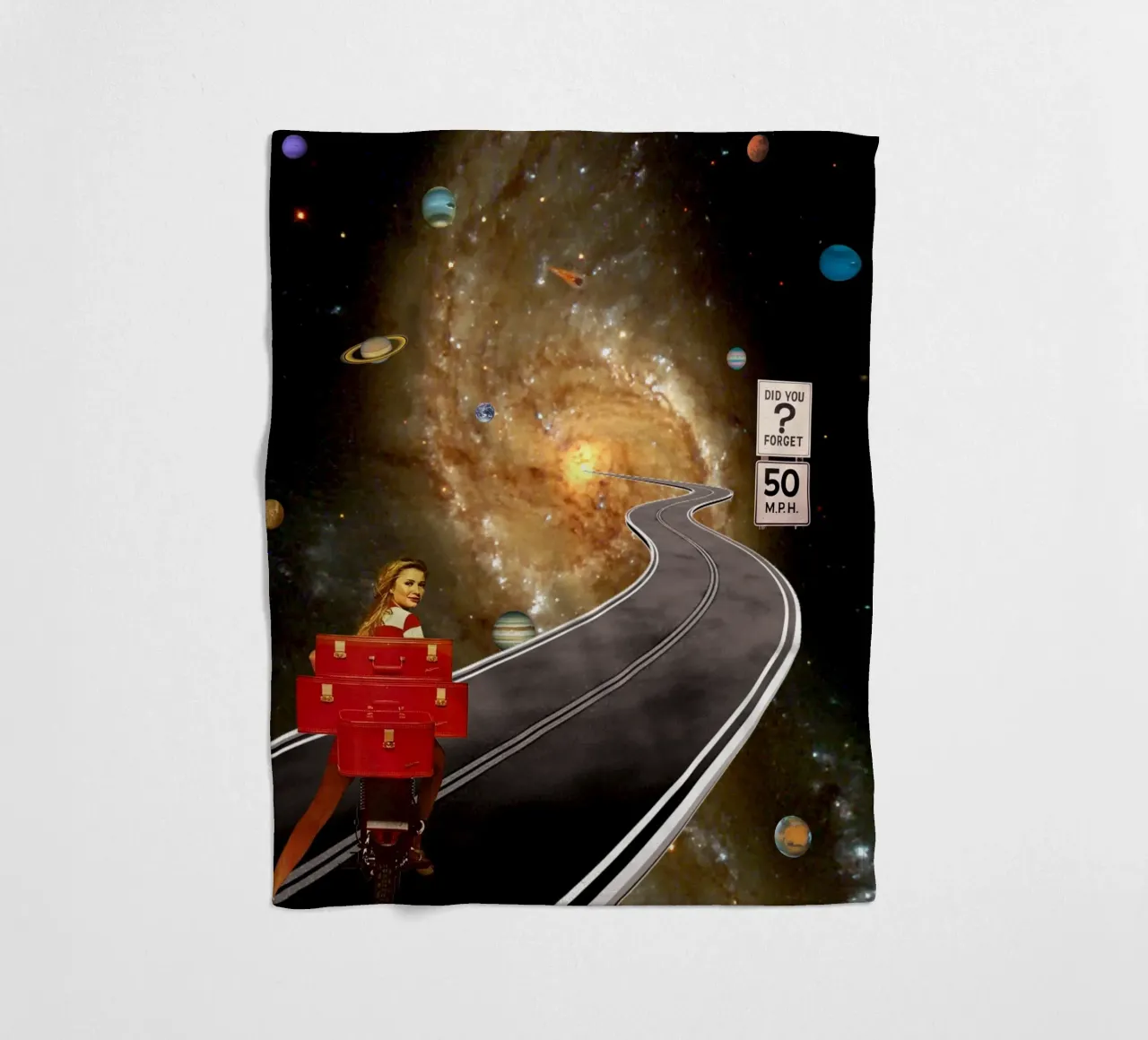 Did you forget? Space Trip coperta in pile da MsGonzalez