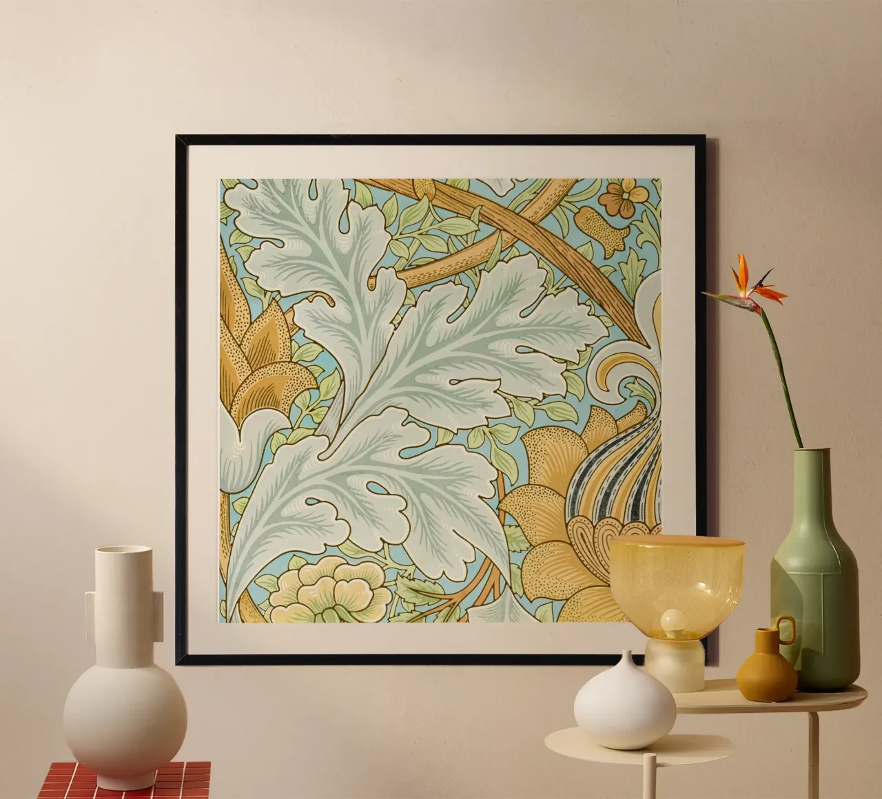 William Morris "Acanthus" Revival | Arts & Crafts Floral Pat hahnemühle by NorwesClub