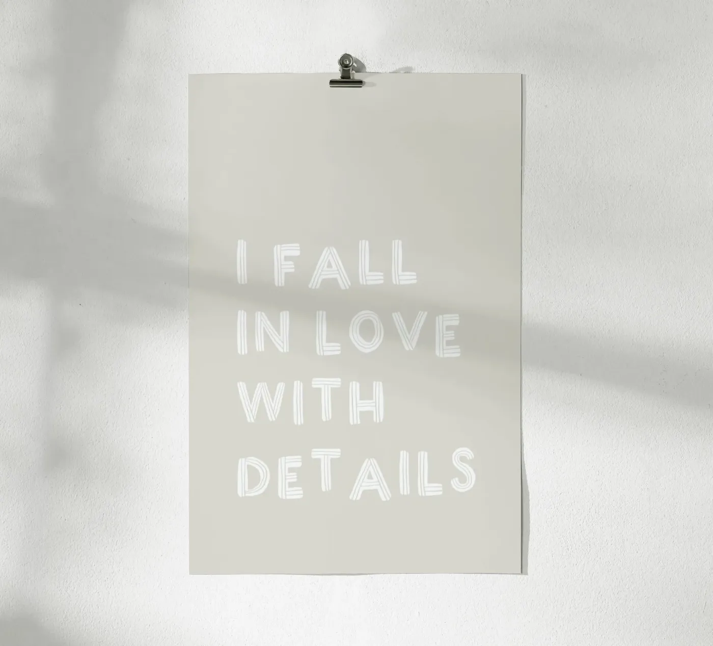 Details poster by KRUTH DESIGN