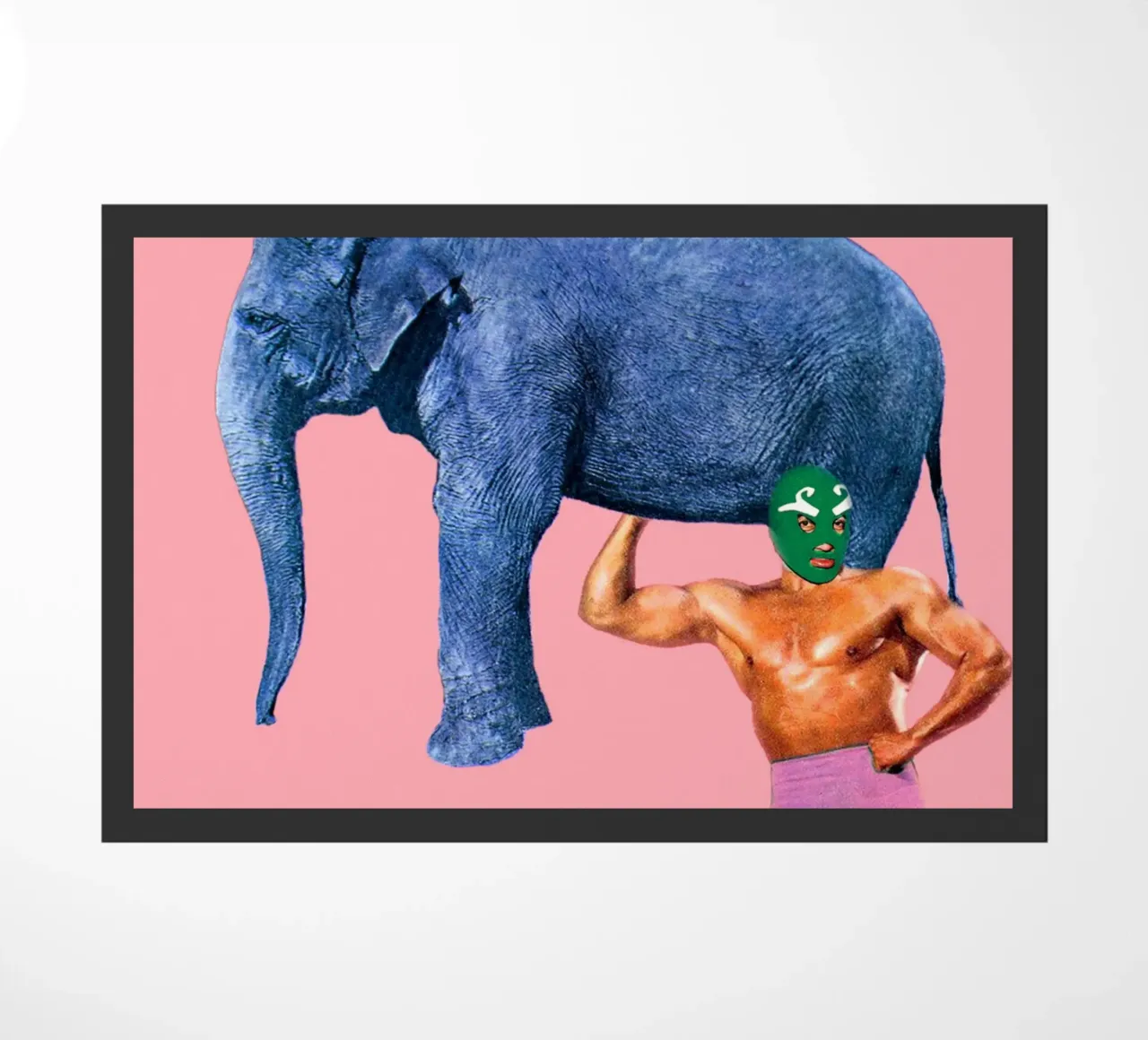 You got this! (Elephant & Luchador) zerbino da MsGonzalez