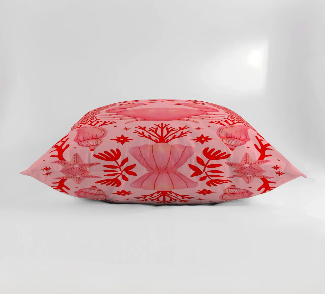 Pink Crab cuscino da dafnedesignstudio