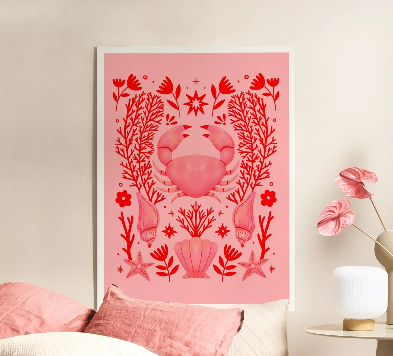 Pink Crab plexiglass da dafnedesignstudio