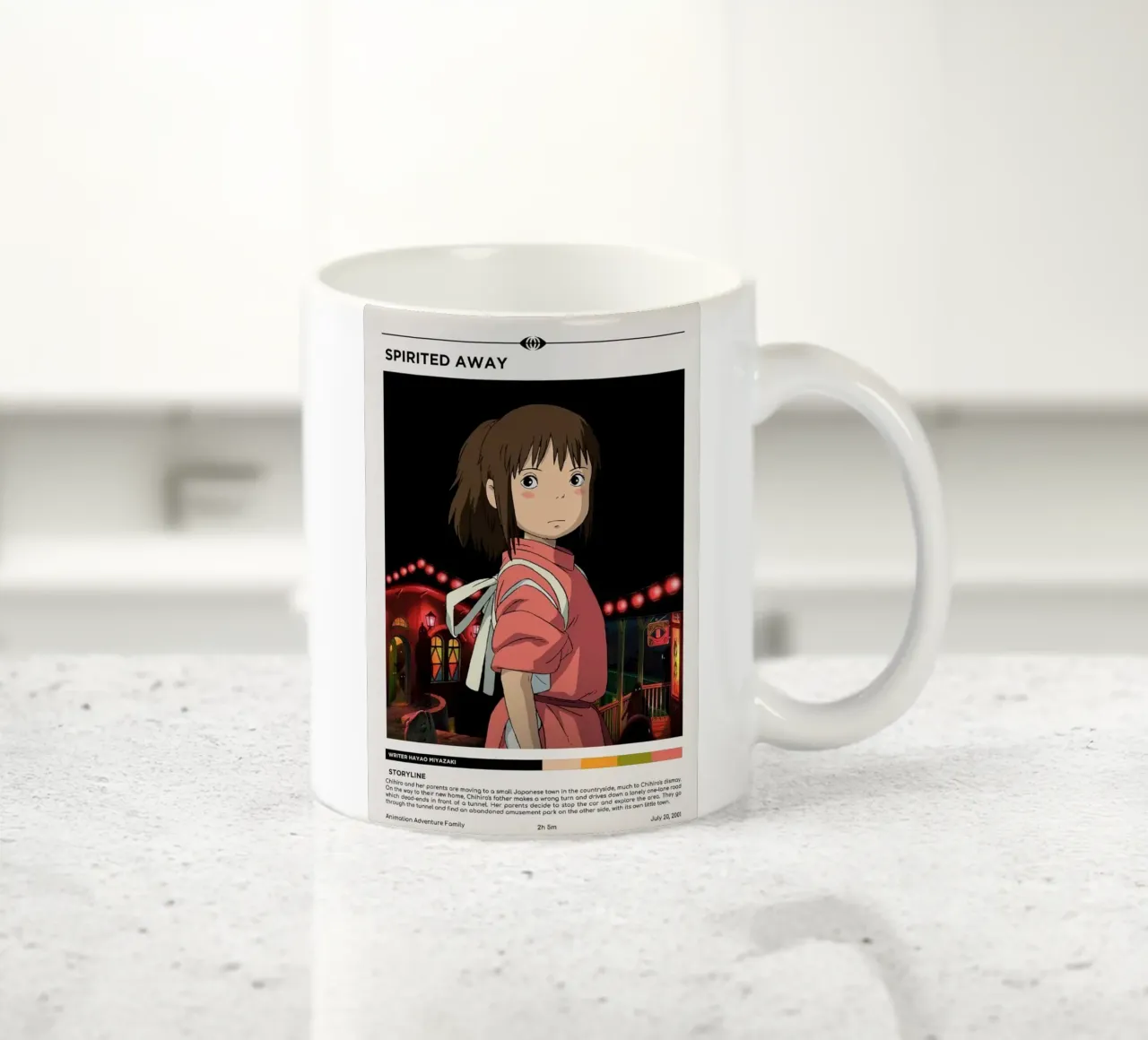 Story Line Anime Spirited 2001 ceramic mug by OTAKUDESU