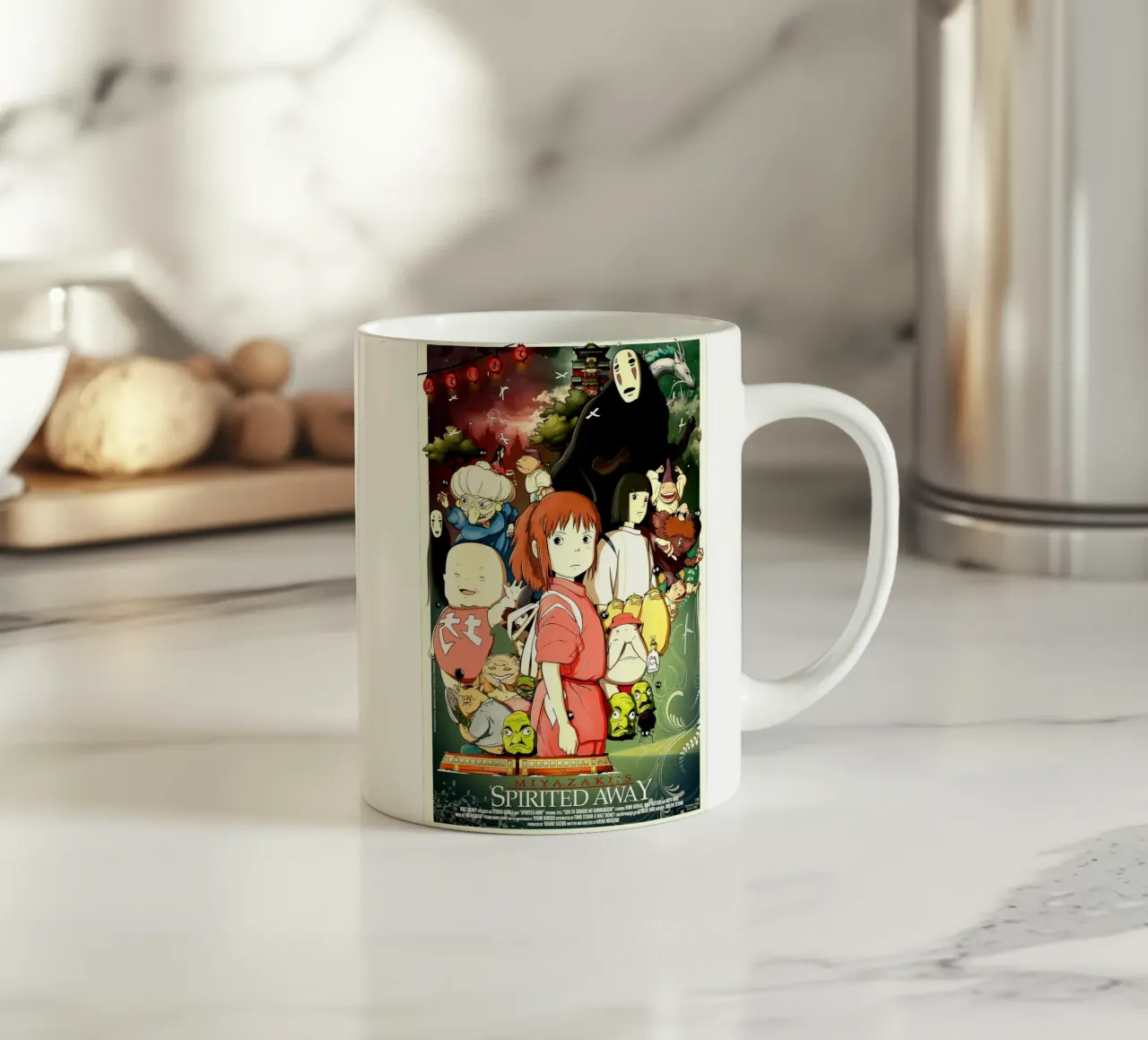 Anime Spirited The Movie ceramic mug by OTAKUDESU