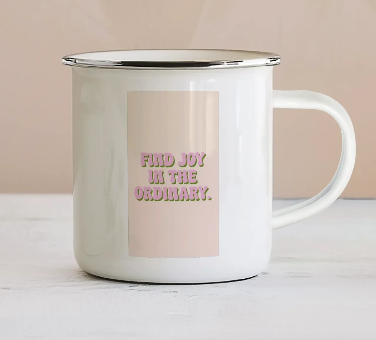 Find Joy tazza in smalto da Ayleen