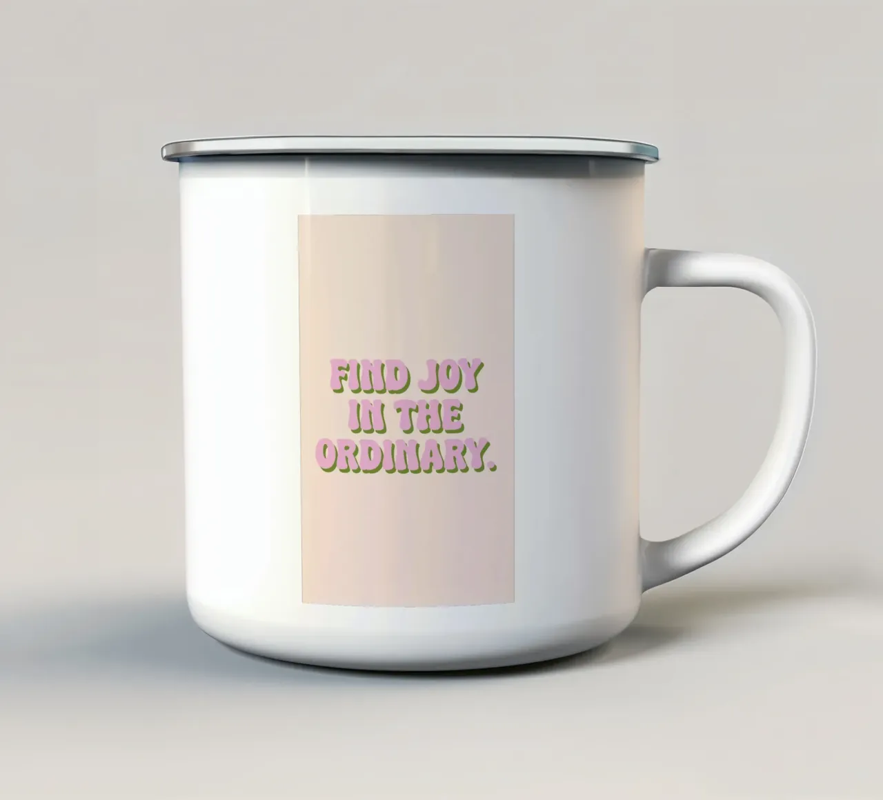 Find Joy tazza in smalto da Ayleen